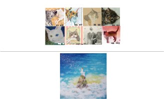 ギャラリーアートポイント　Memories – 記憶の中の猫 aco
